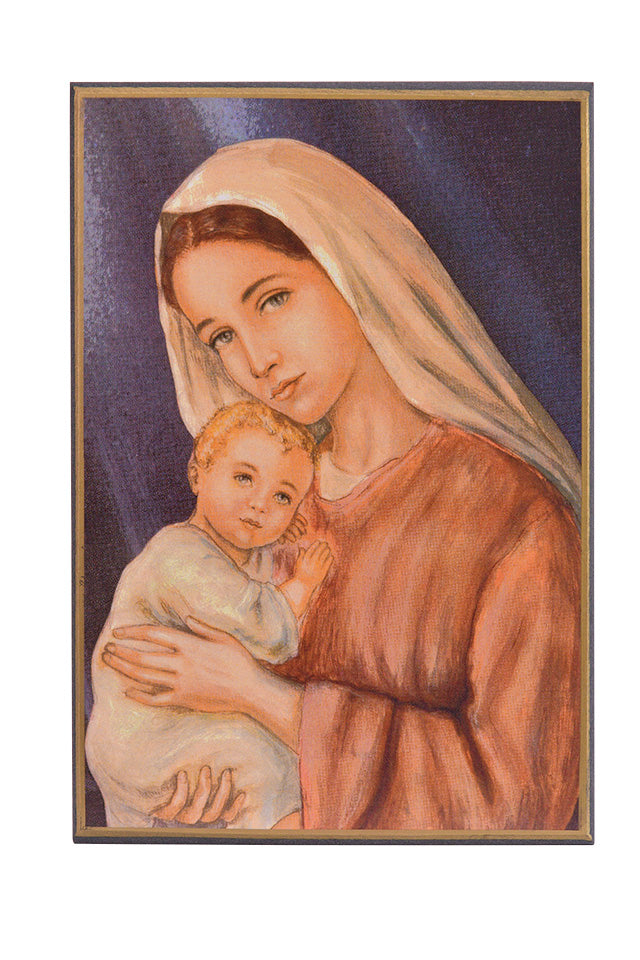 La Vierge de l'Espérance - Icône classique 15,1x10,6 cm - 723.72