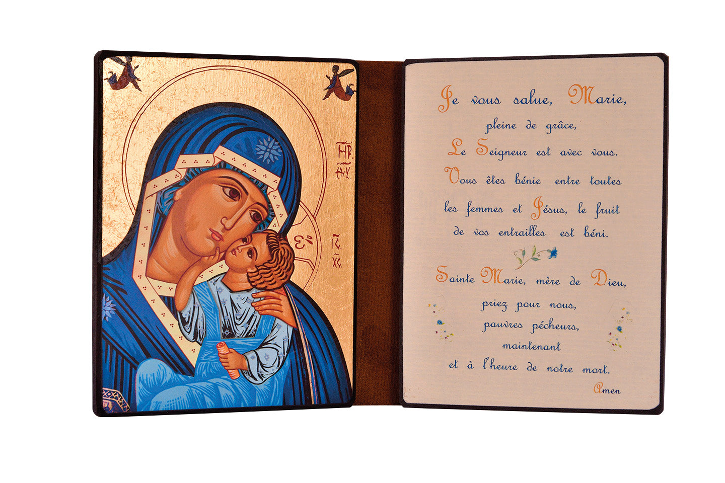 Marie qui aime l'humanité - Diptyque 13x19 cm - 235.F9