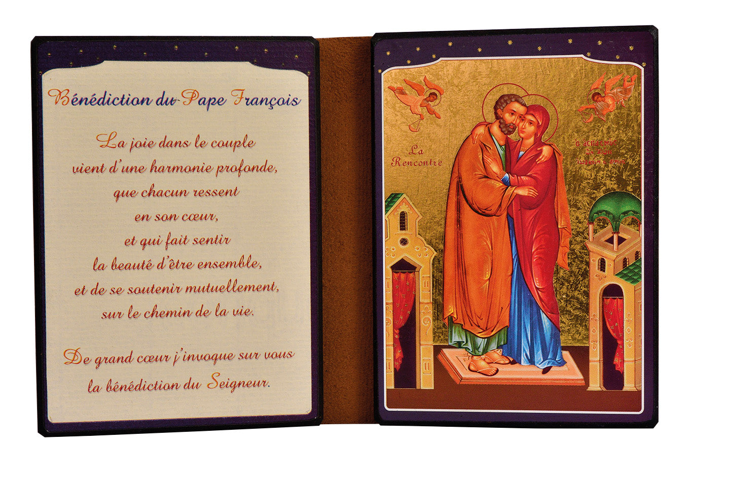 La rencontre de Anne et Joachim - Diptyque 13x19 cm - 146.F9