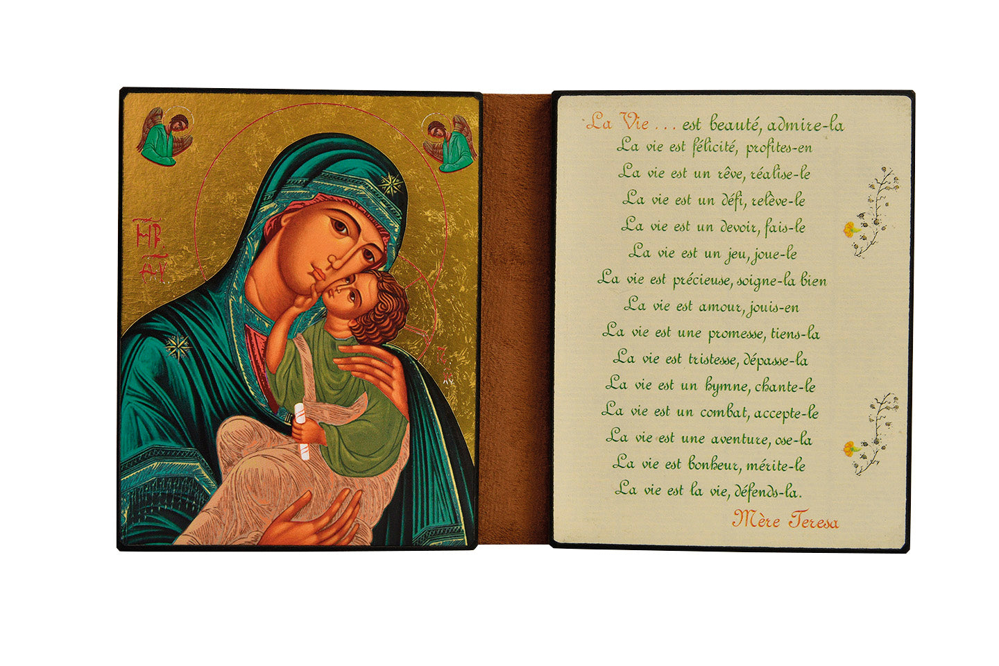 Notre Dame de l'Espérance - Diptyque 13x19 cm - 705.F9