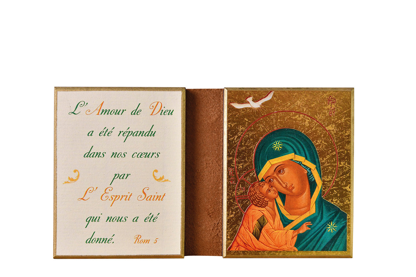 Notre Dame des Grâces - Diptyque 8x15 cm - 531.F3