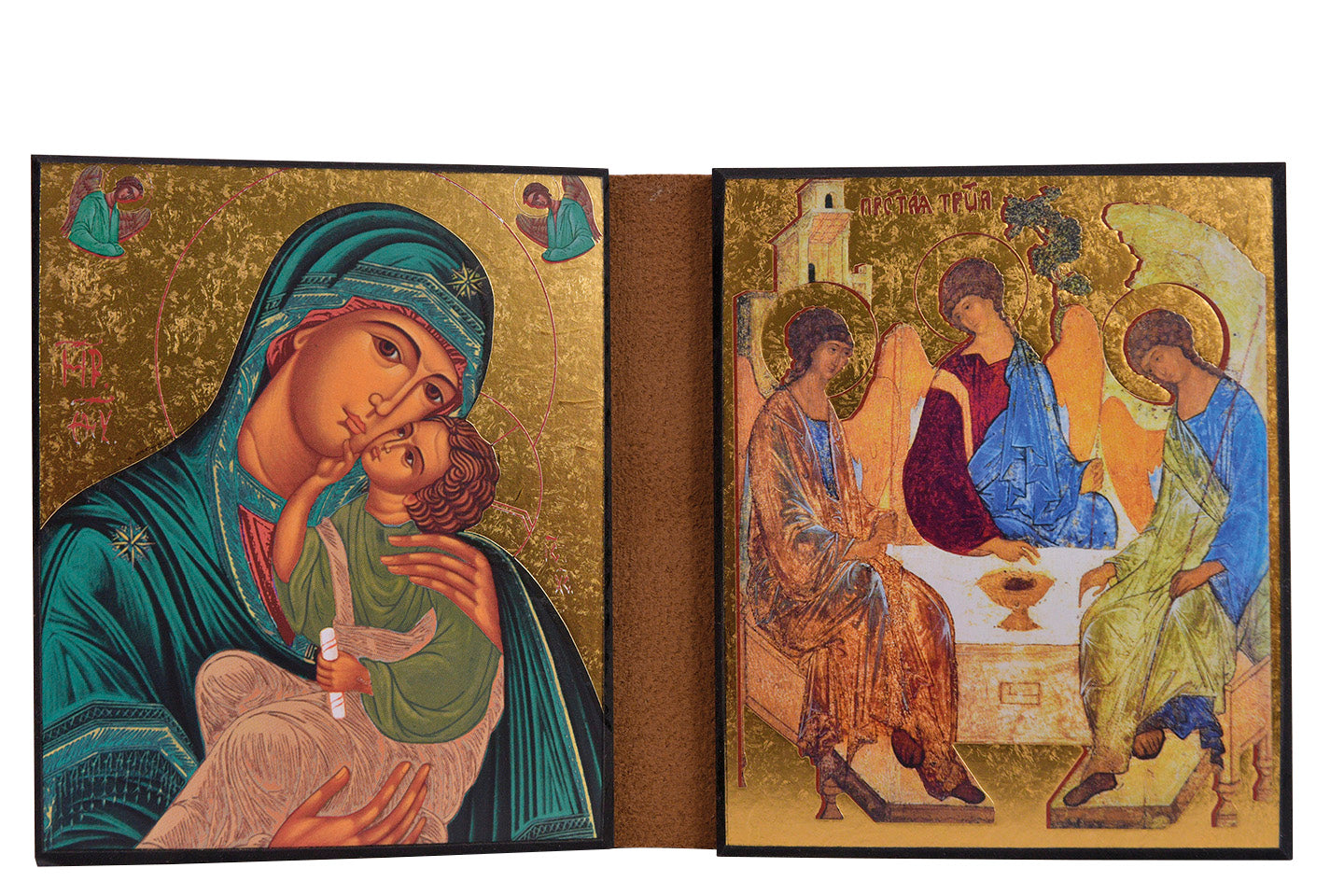 Notre Dame de l'Espérance/La Trinité - Diptyque 13x19 cm - 364.F9
