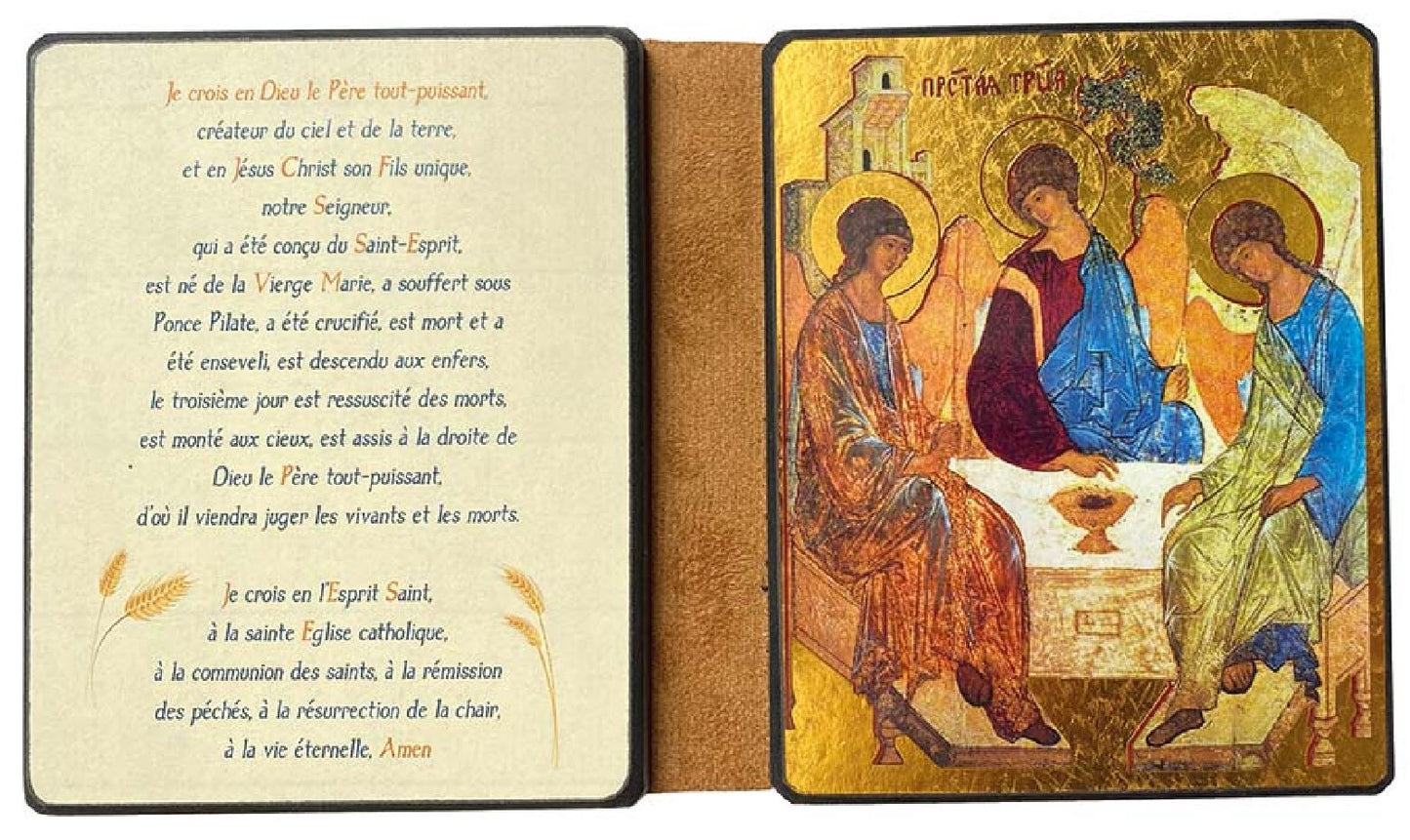 La Trinité/Je crois en Dieu - Diptyque 13x19 cm - 264.F9