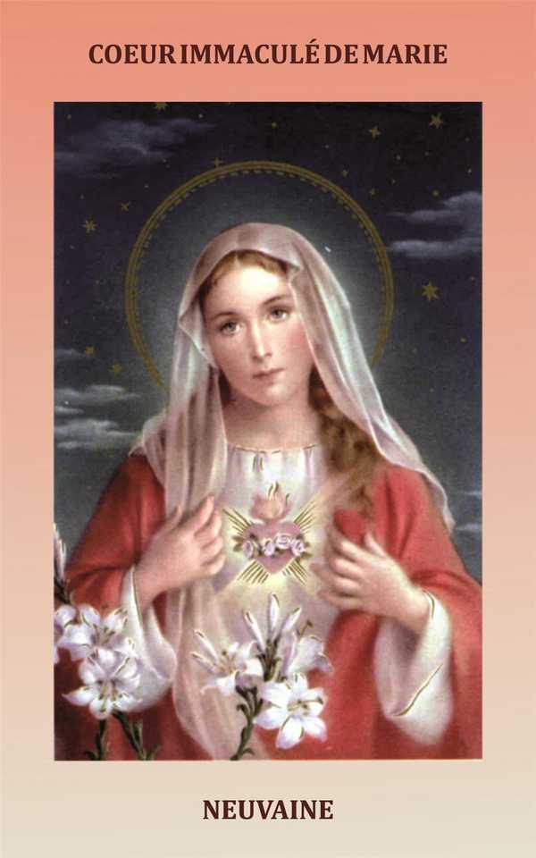 Livret de neuvaine au Coeur Immaculé de Marie