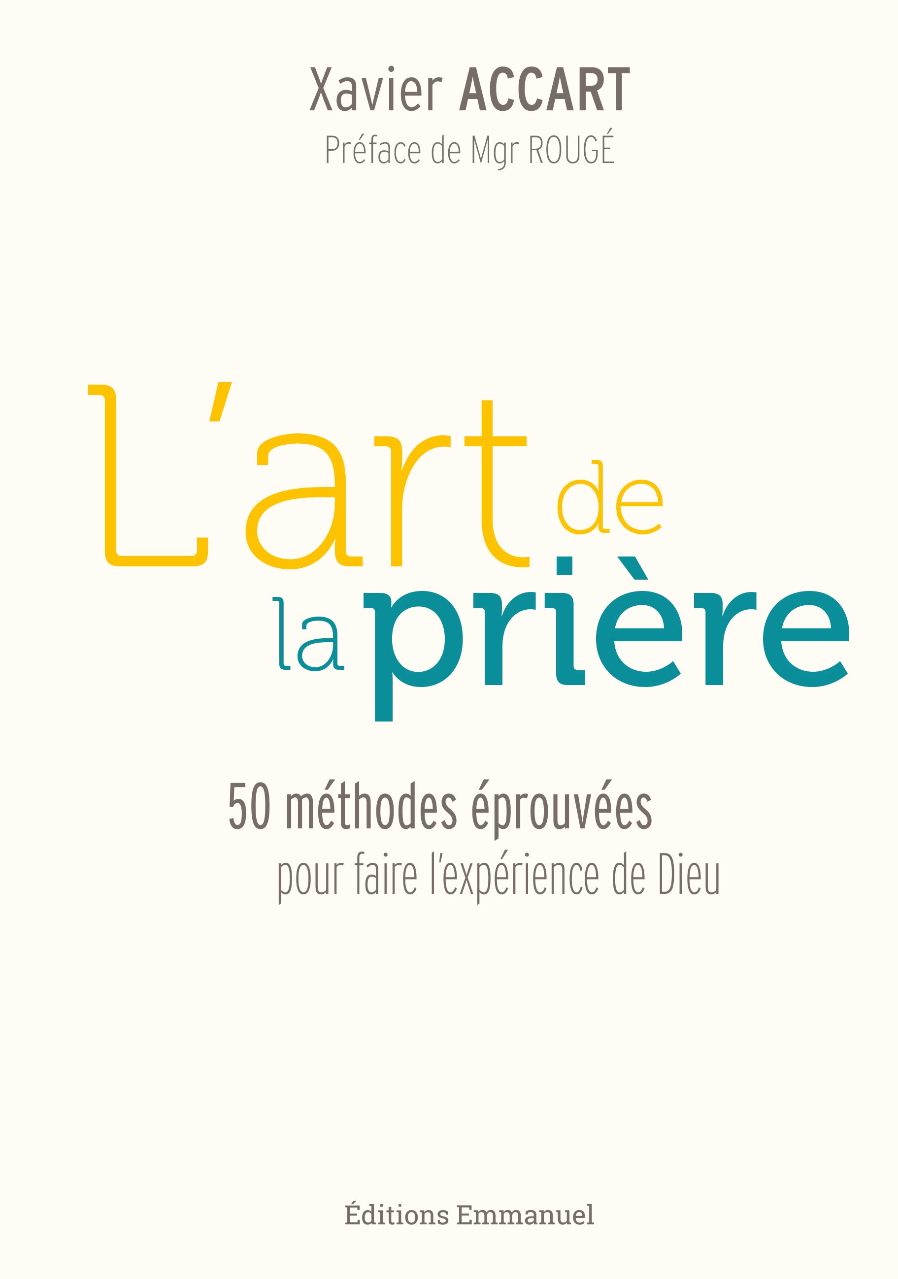L'art de la prière