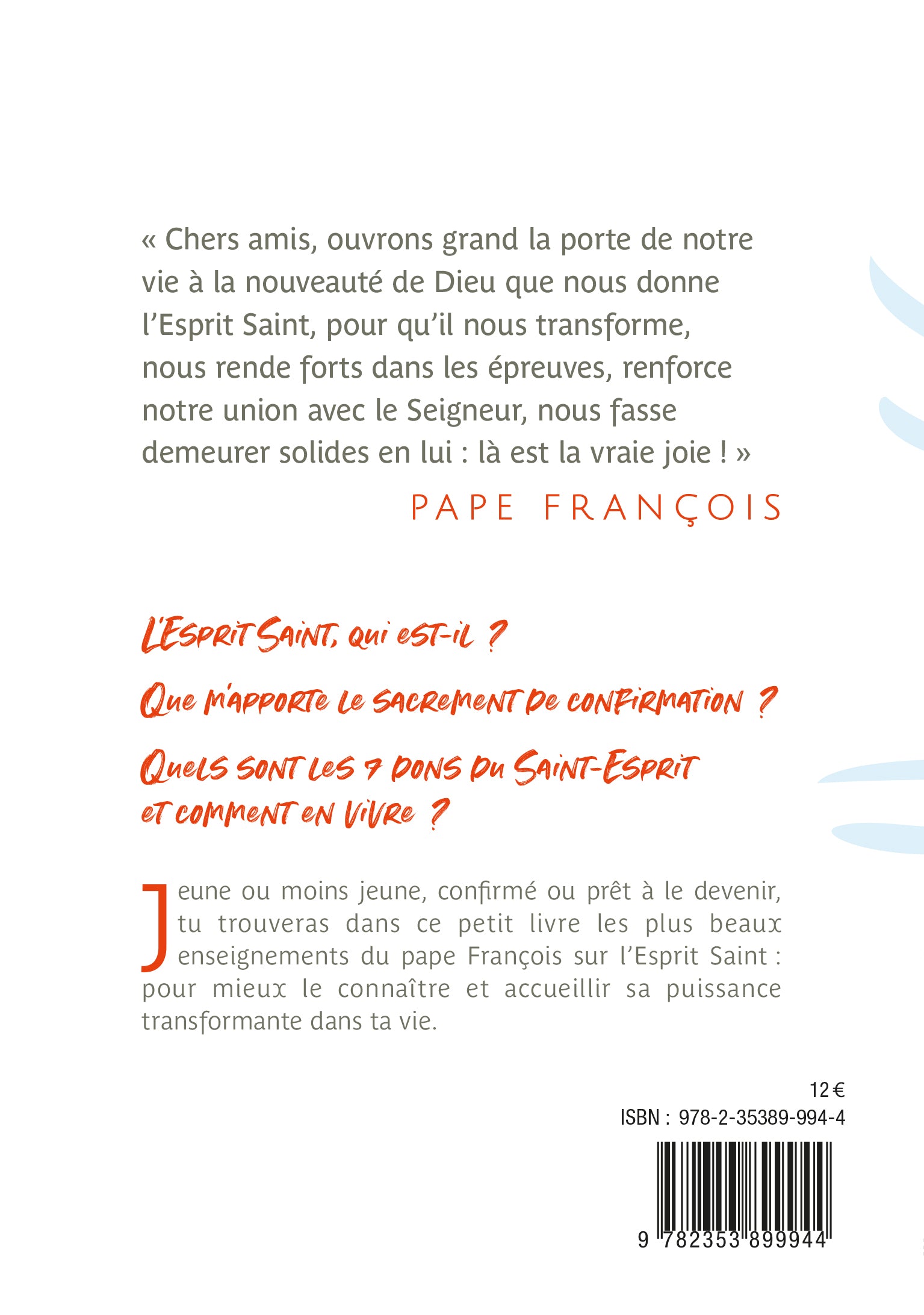 Reçois l'Esprit Saint