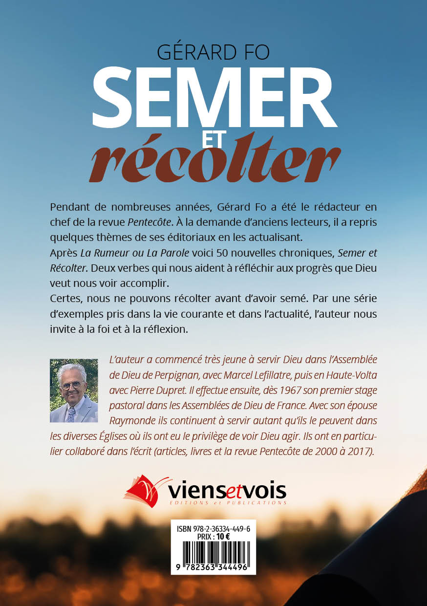 Semer et récolter