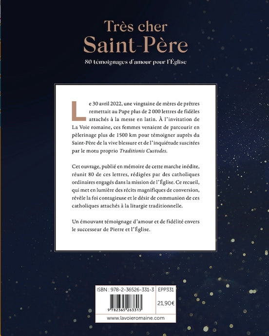 Très cher Saint Père