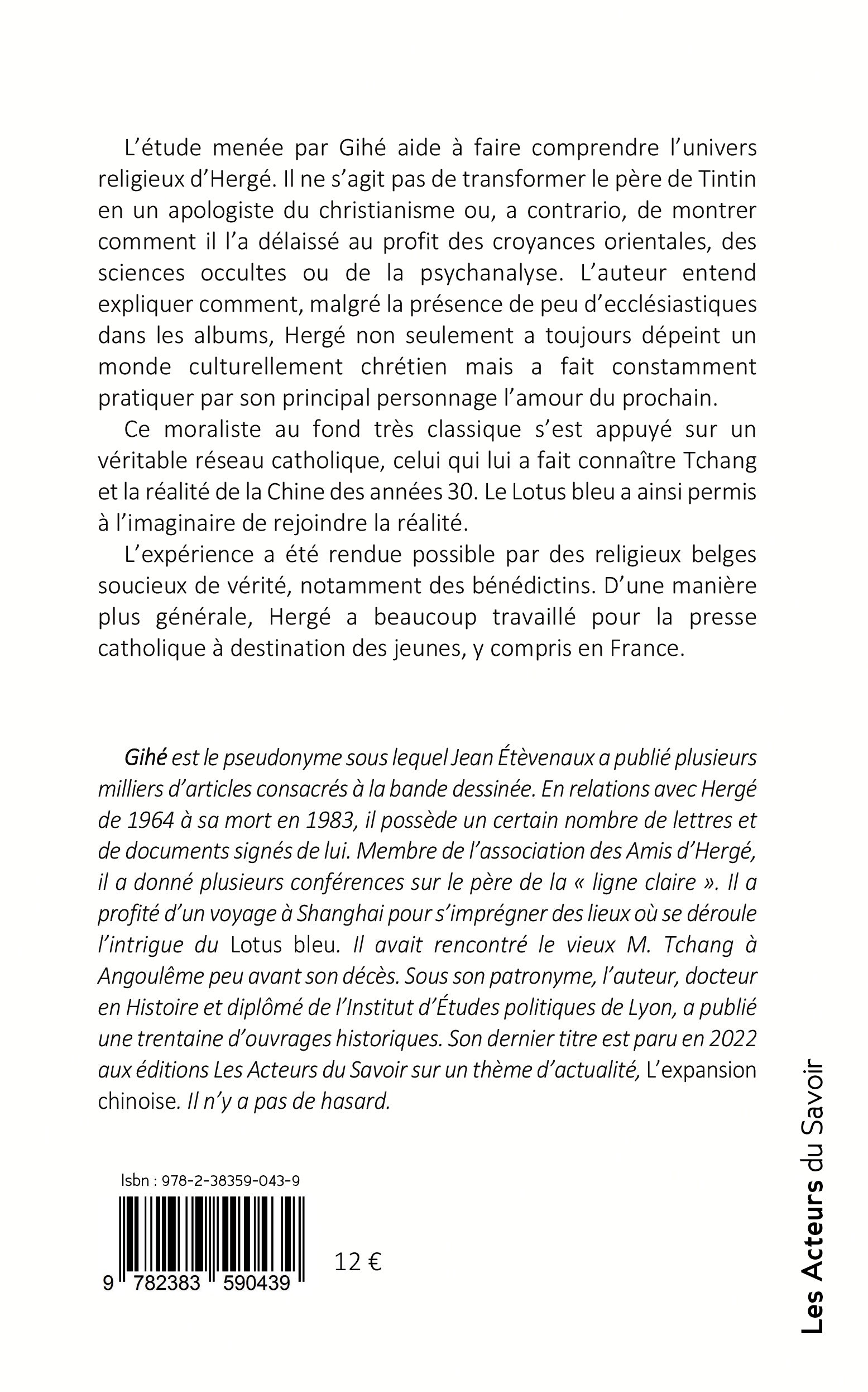 Hergé et la religion