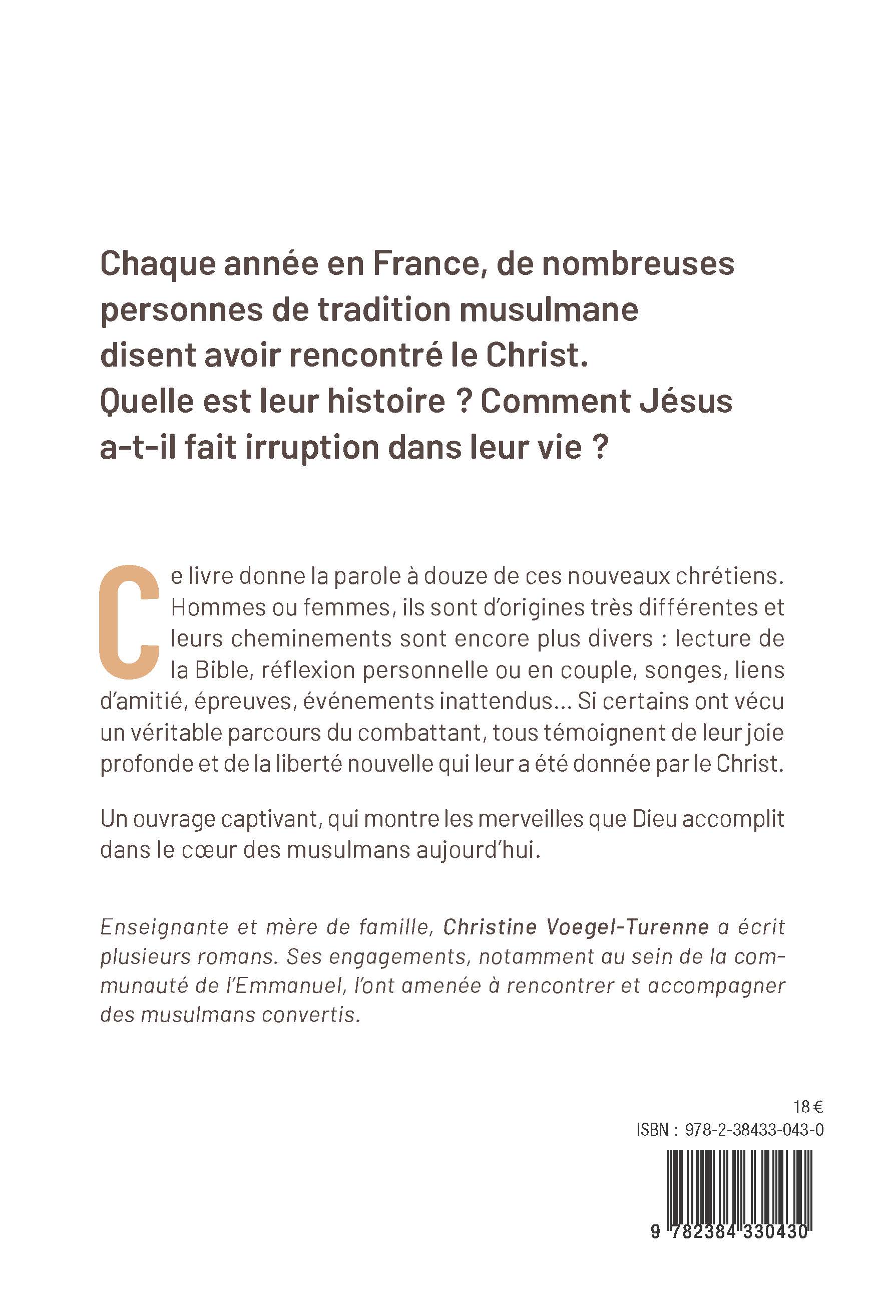 De l'Islam à Jésus-Christ