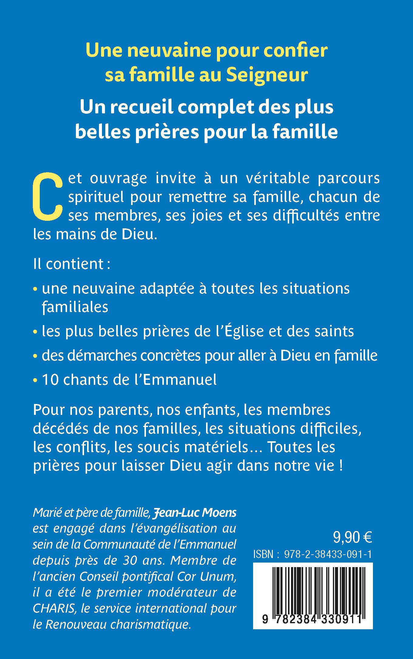 Neuvaine et prières pour ma famille