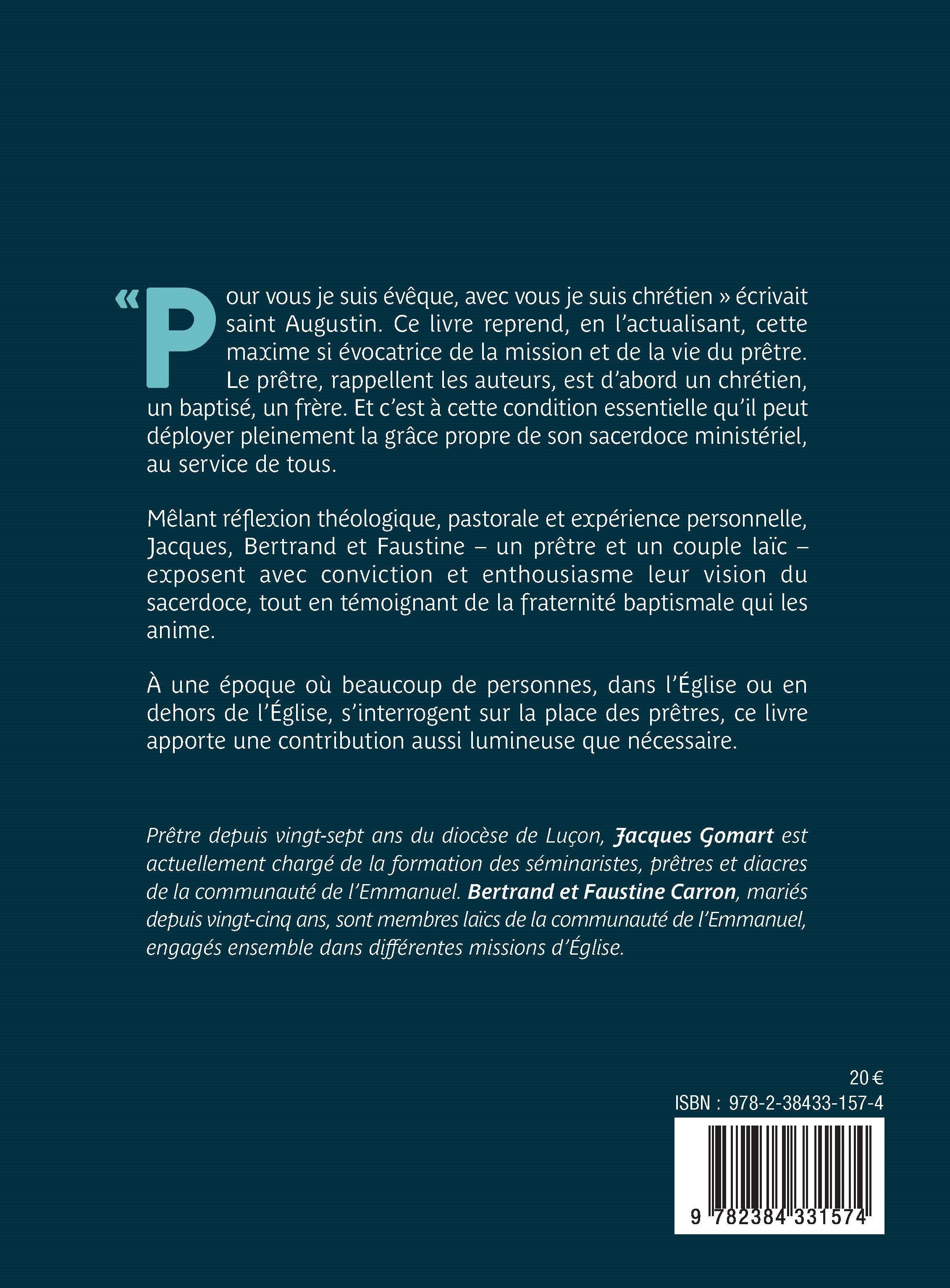 Frère avec vous, prêtre pour vous