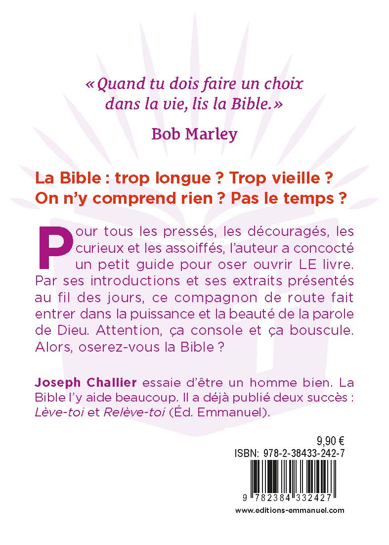 Oser la Bible en 365 jours