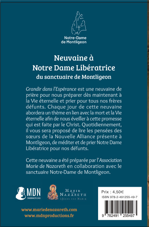 Neuvaine à Notre Dame Libératrice du Sanctuaire de Montligeon