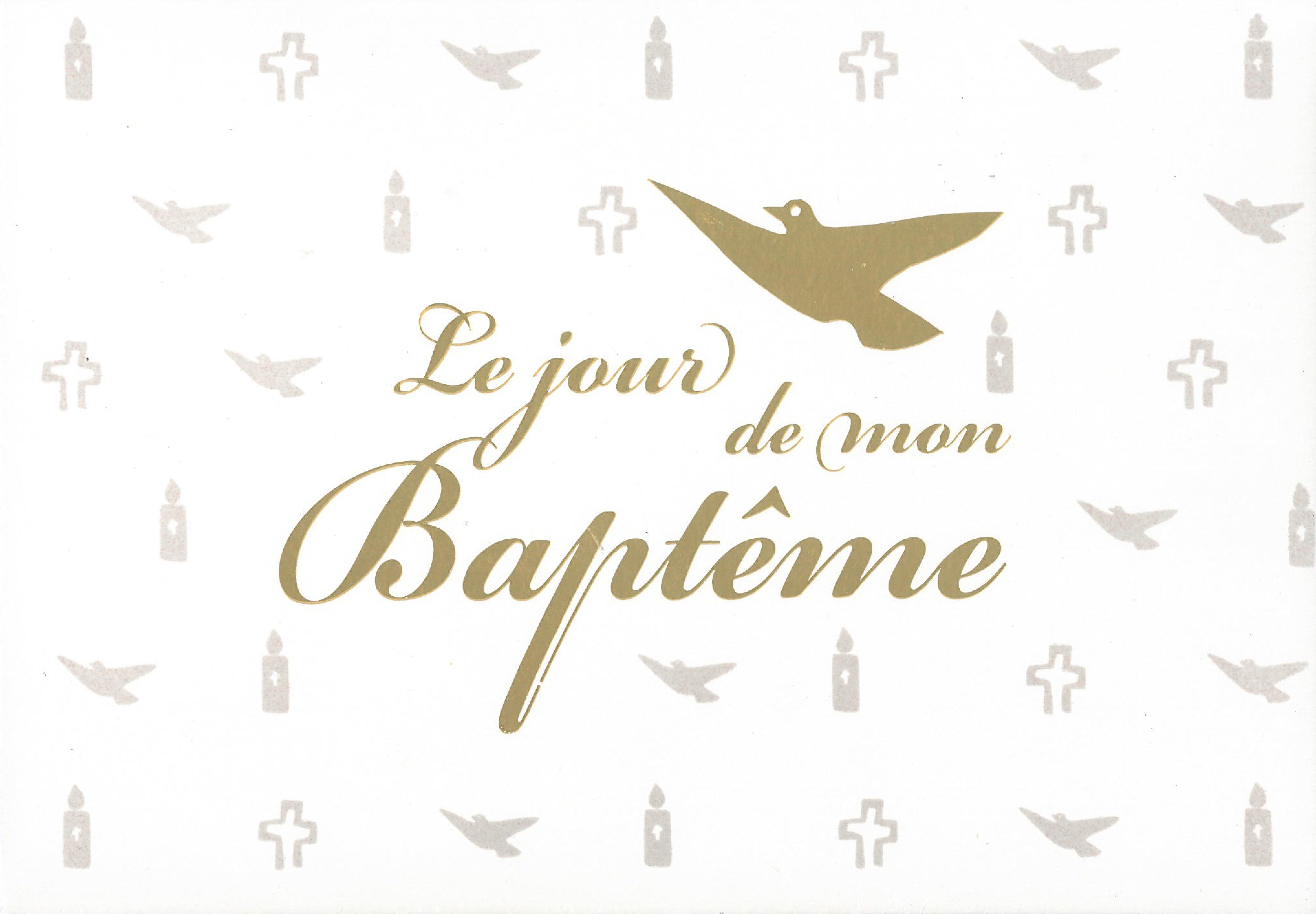 Le jour de mon baptême - Coffret