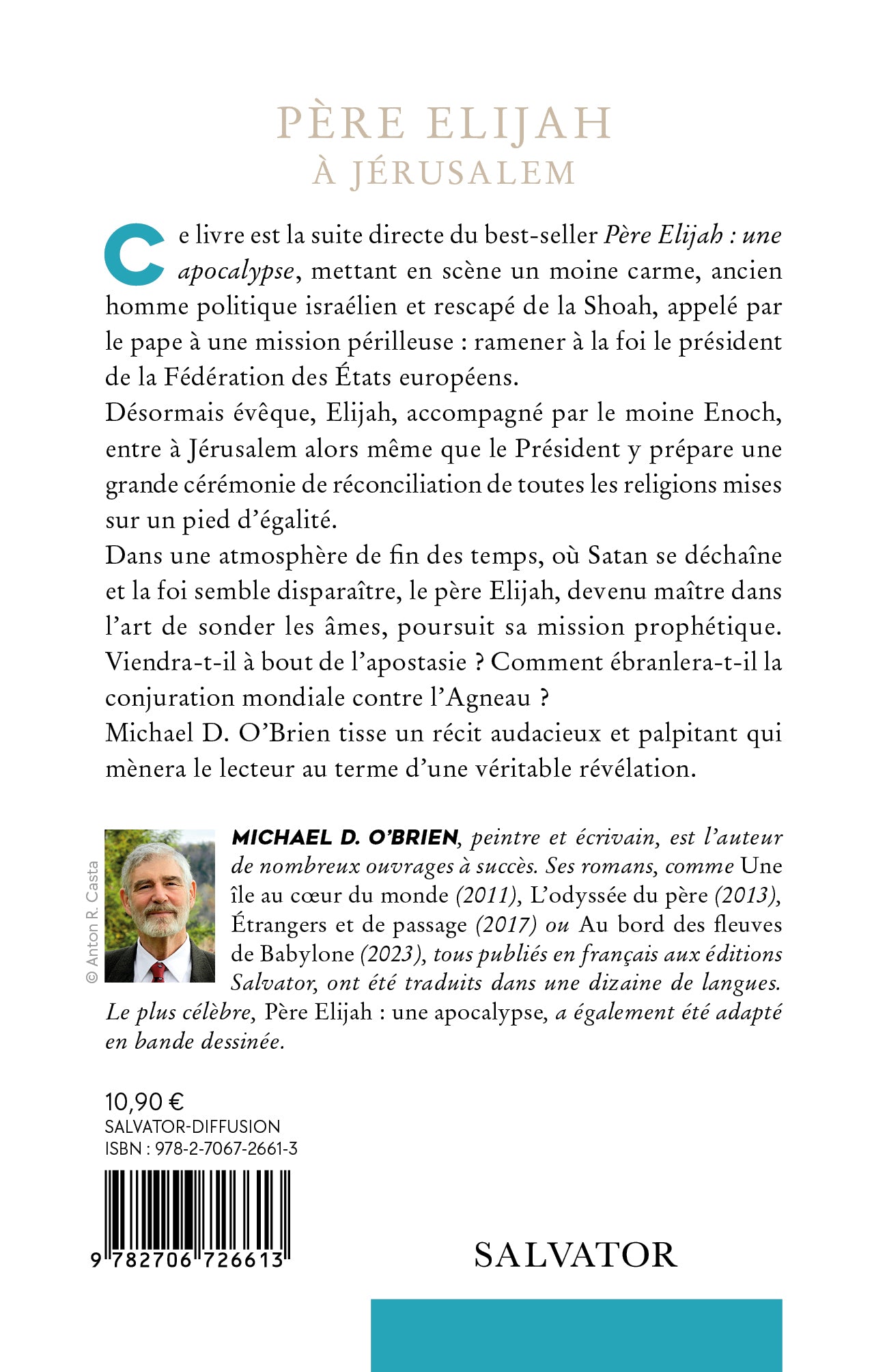 Père Elijah à Jérusalem (poche)