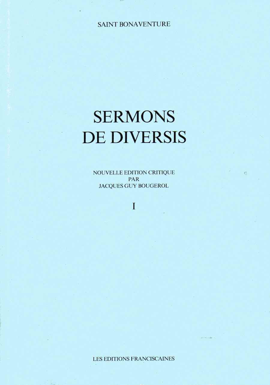 SERMONS DE DIVERSIS TOME 1