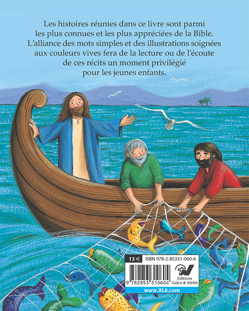 C'est l'heure de lire une histoire de la Bible