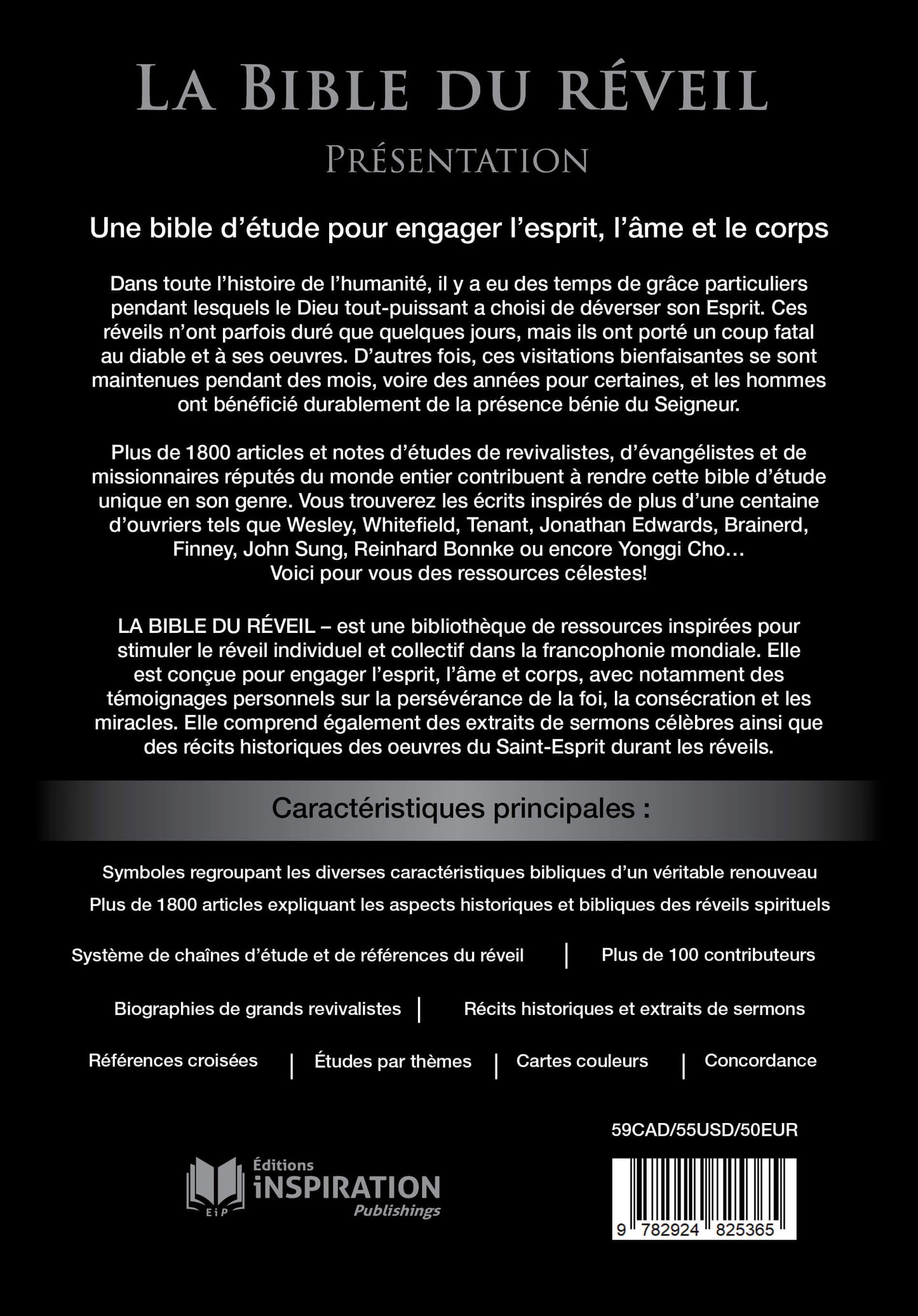 La Bible du Réveil