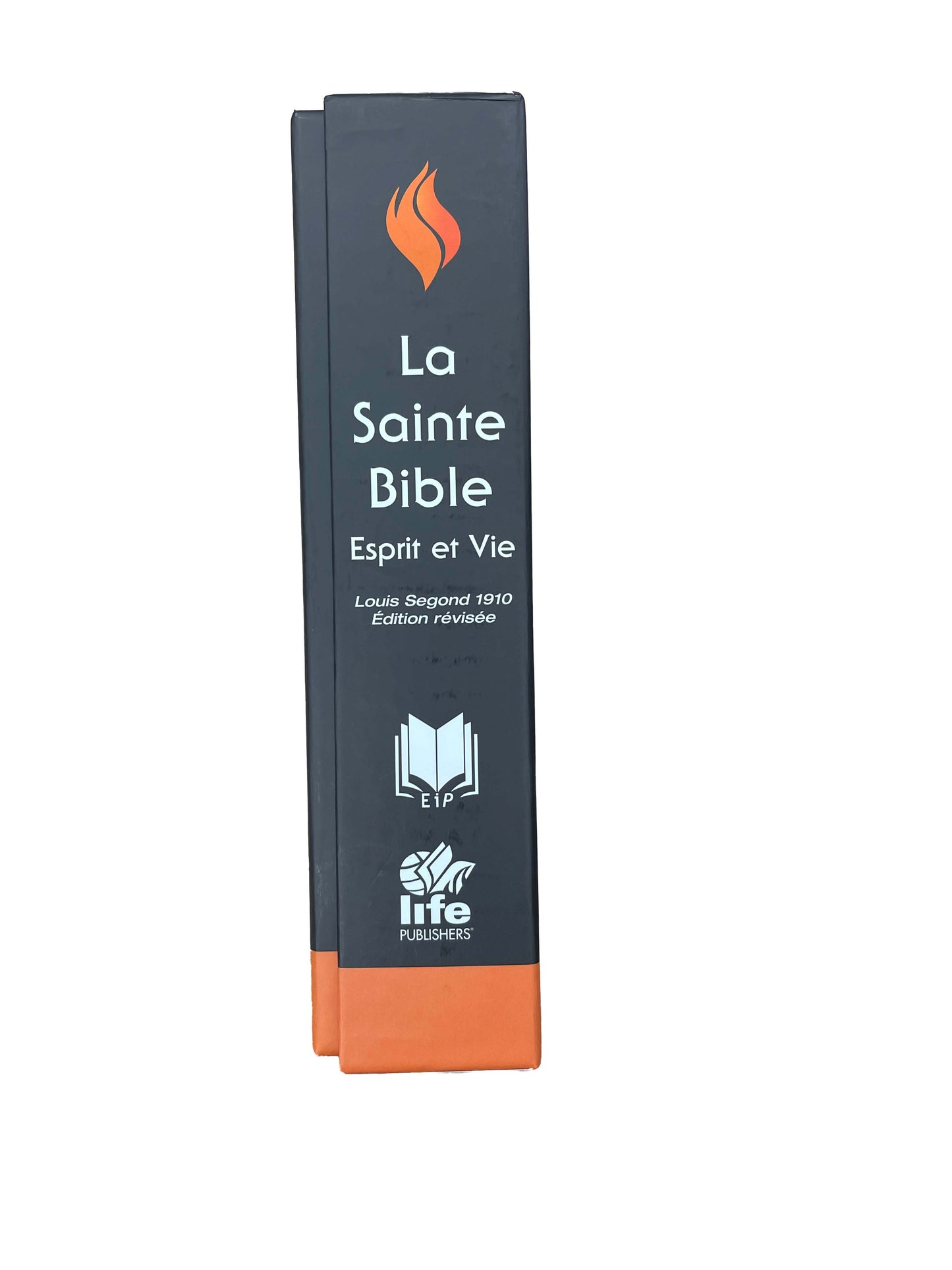 Bible Esprit et Vie | Cuir Bleu | Coffret rigide | Modèle 2025