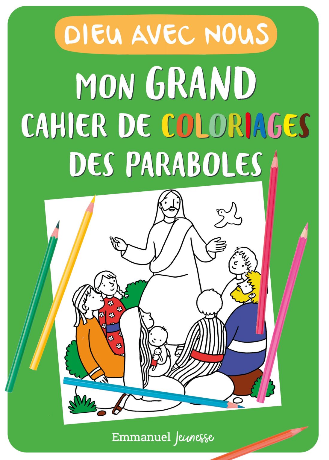 Mon grand cahier de coloriages des Paraboles
