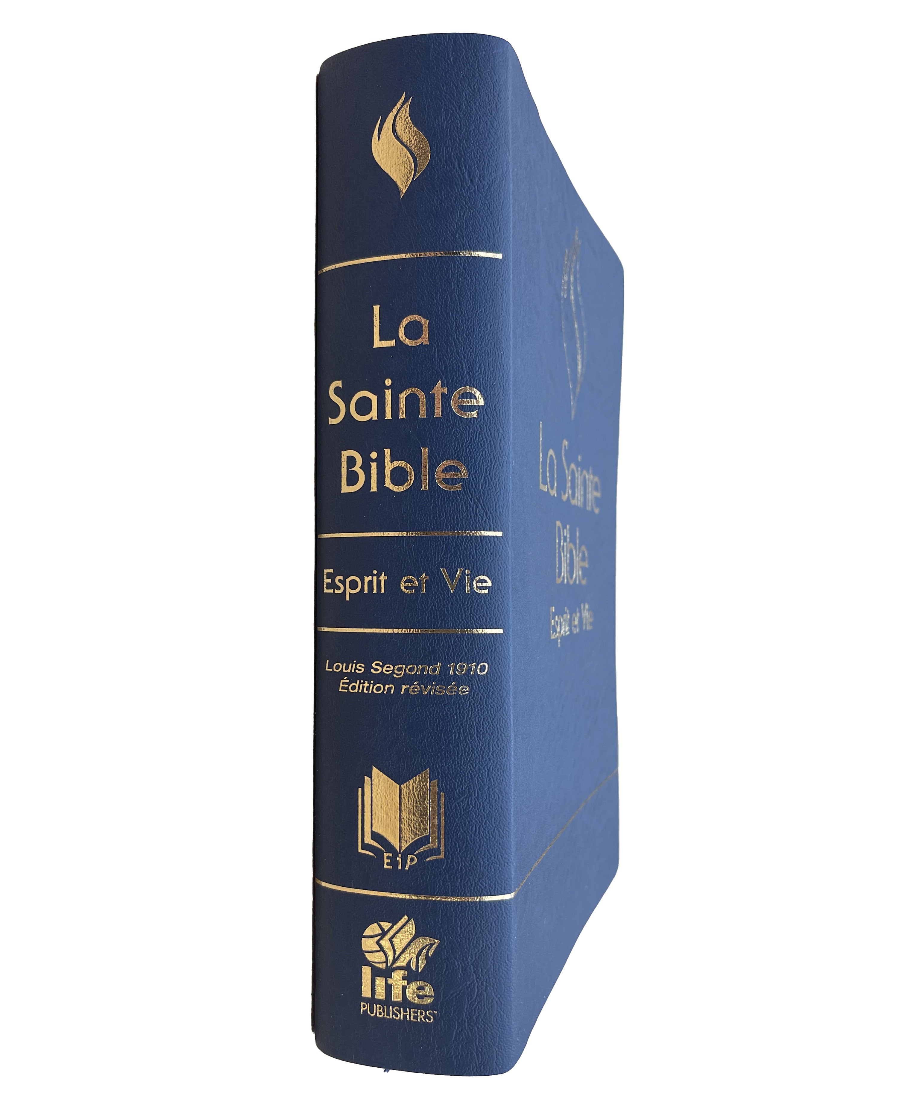 Bible Esprit et Vie | PU Souple Bleu | Modèle 2025