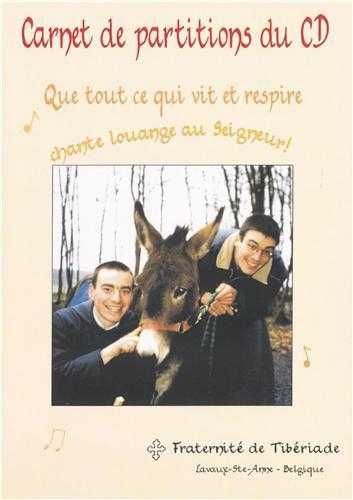 Que tout ce qui vit et respire - Partitions