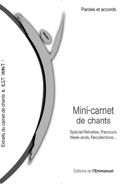 Pack de 10 Carnets de chants Il est vivant spécial parcours 50 chants