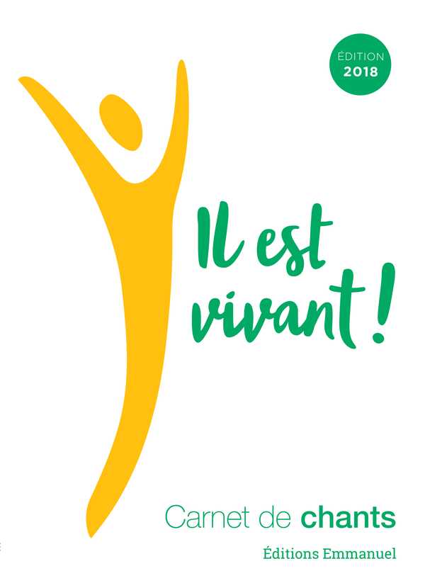 Pack de 100 exemplaires - Carnet de chants Paroisse Il est Vivant GF - Edition 2018