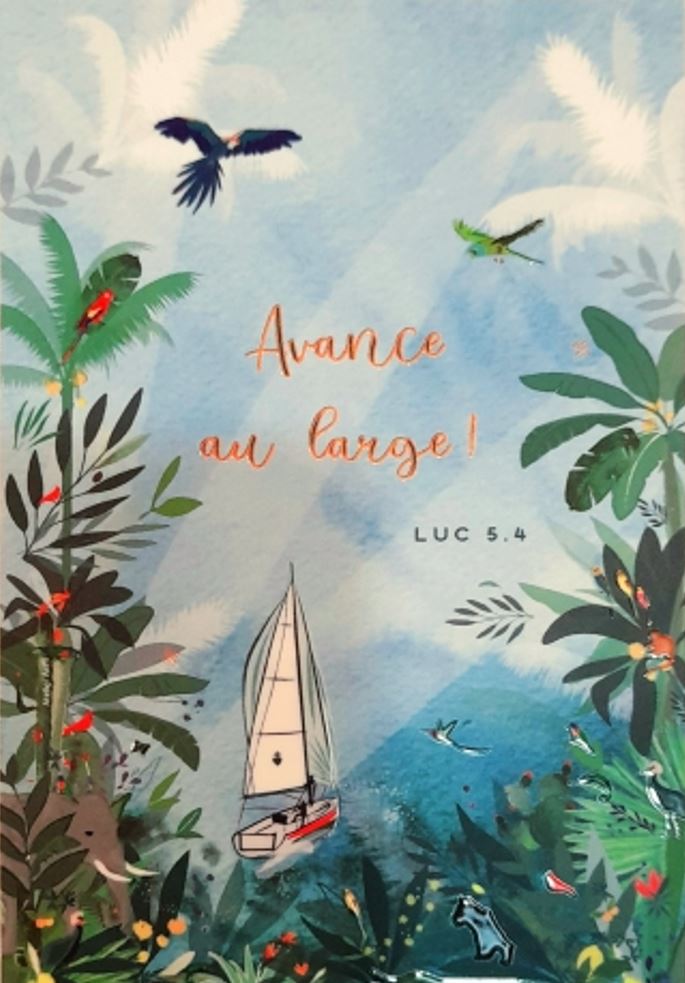 Lot de 25 images - Avance au large !