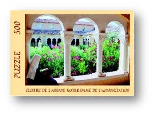 Puzzle Cloître de l'abbaye 500 pièces