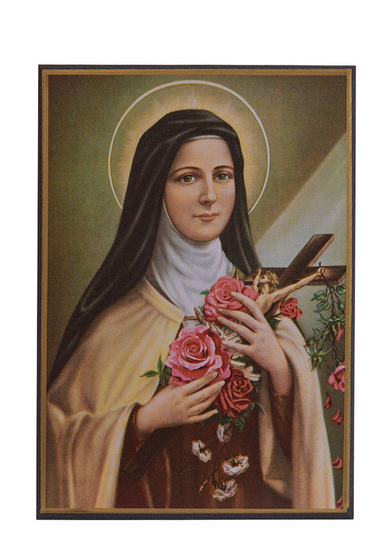 Sainte Thérèse - Mini icône autocollante 8x7 cm -  867.13