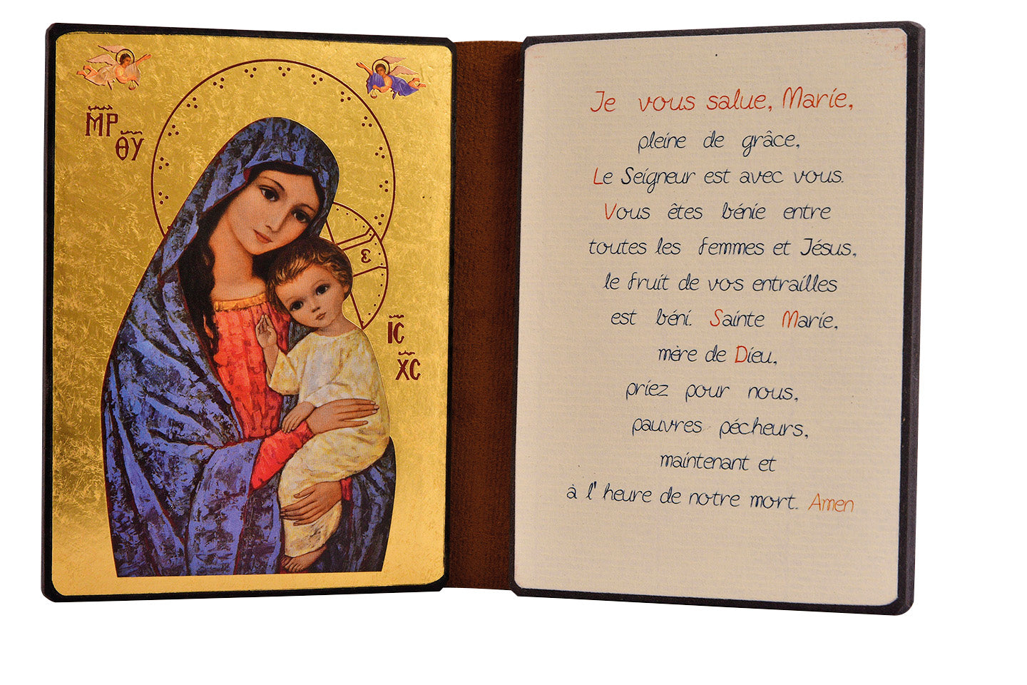 Vierge de la Lumière - Diptyque 8x15 cm -  942.F3
