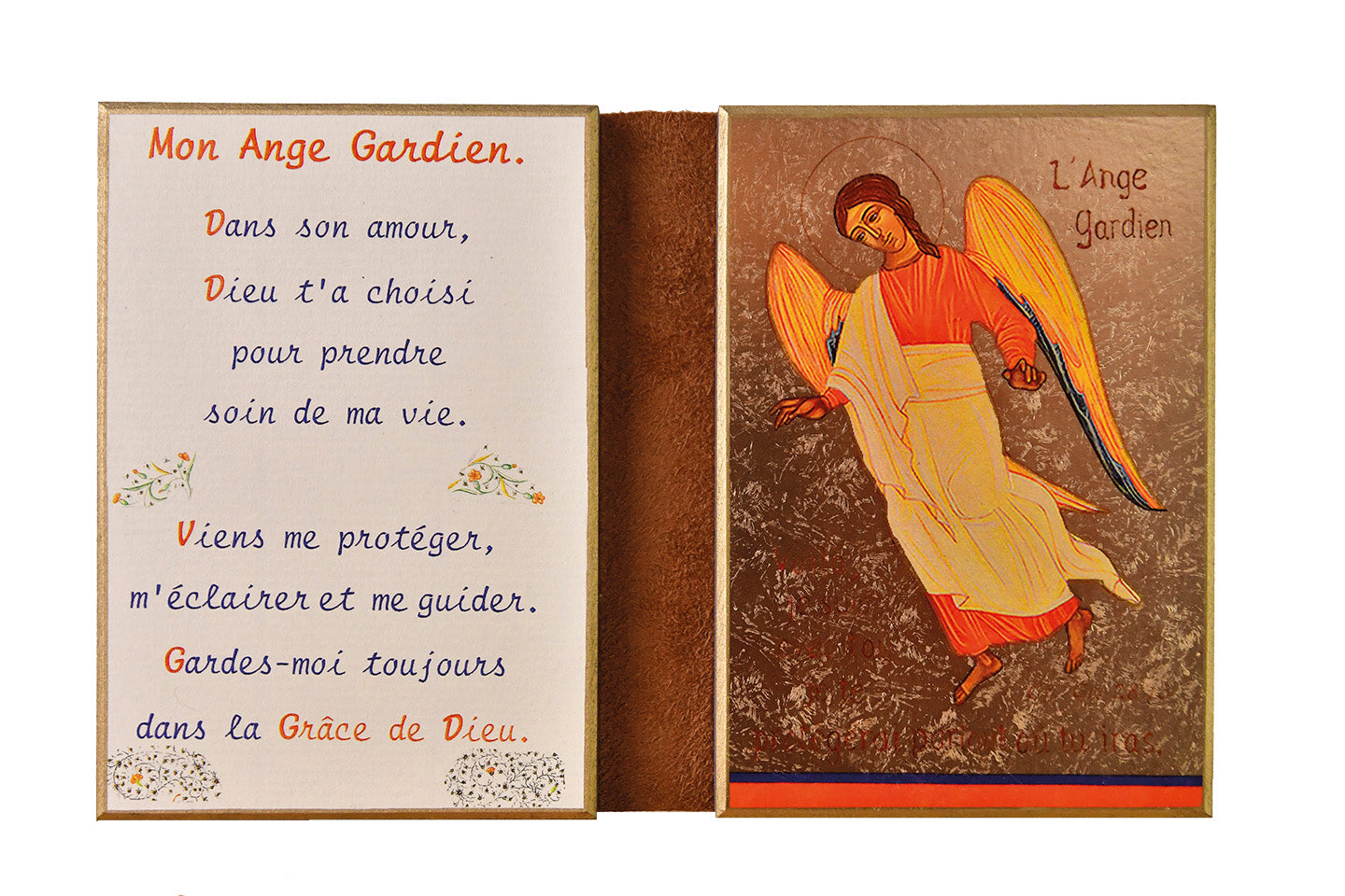 L'Ange Gardien - Diptyque 8x15 cm -  696.F3