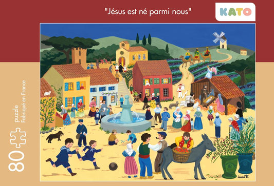 Puzzle KATO &apos.Jésus est né parmi nous&apos.