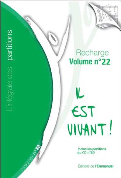 Recharge de partitions N°22 pour classeur L'intégrale - 2016