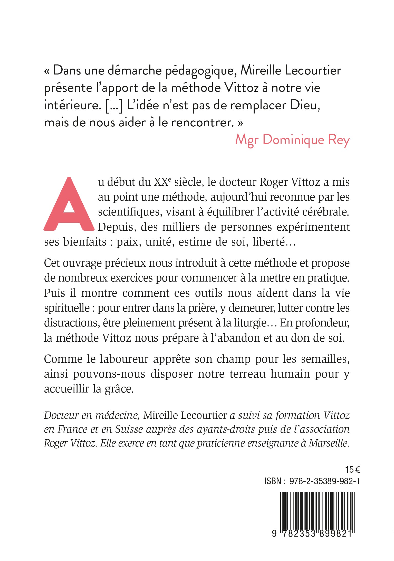 Prier avec la méthode Vittoz