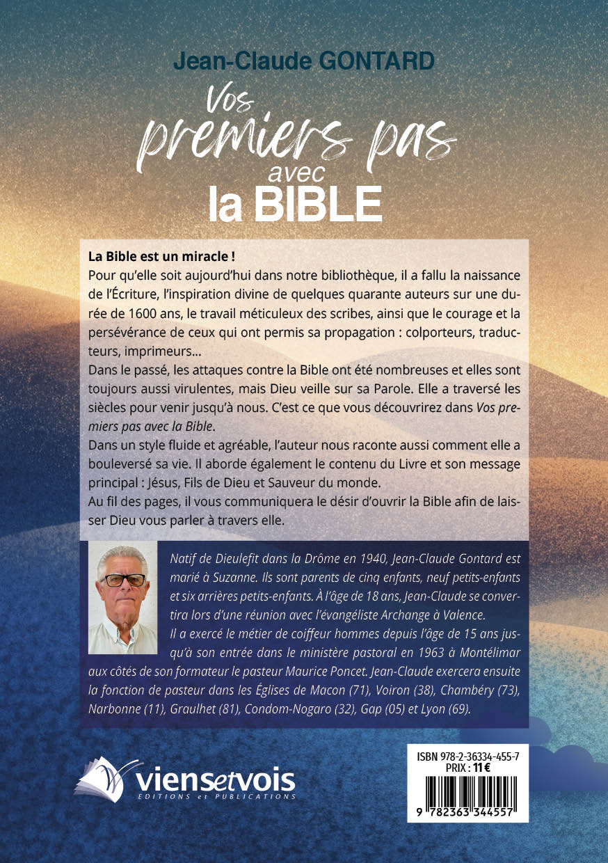 Vos premiers pas avec la bible
