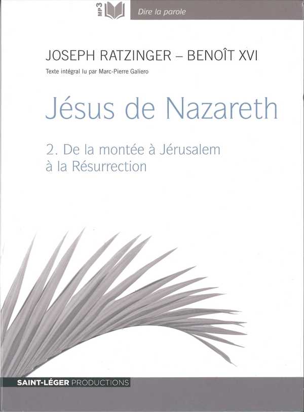 Jésus de Nazareth - Tome 2 - Audiolivre MP3 CD