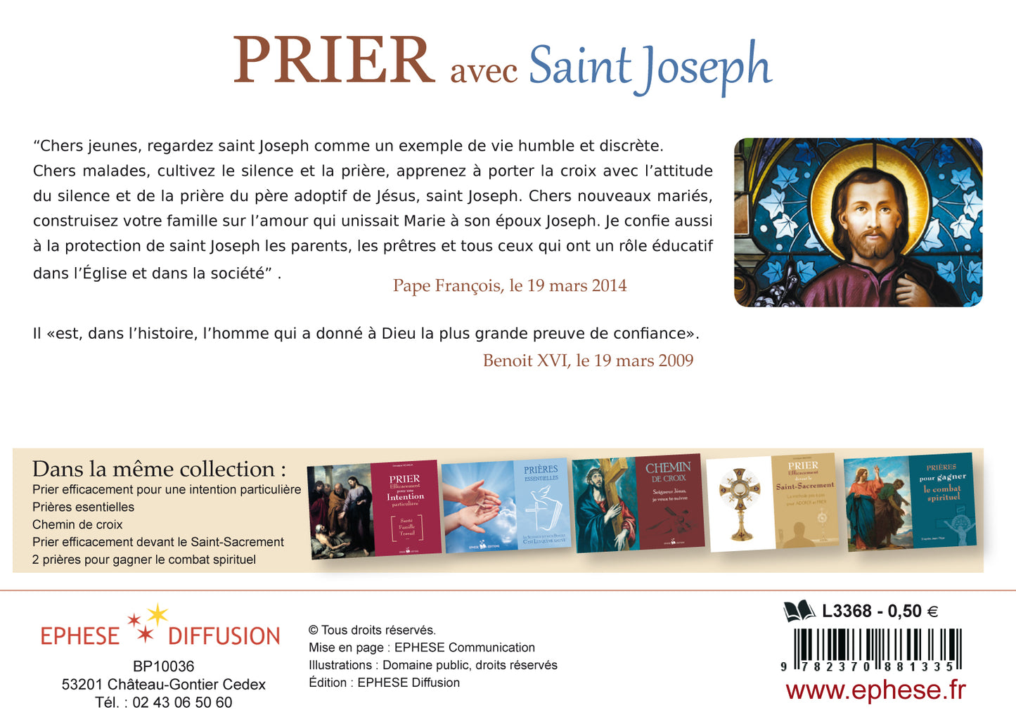 Prier avec Saint Joseph