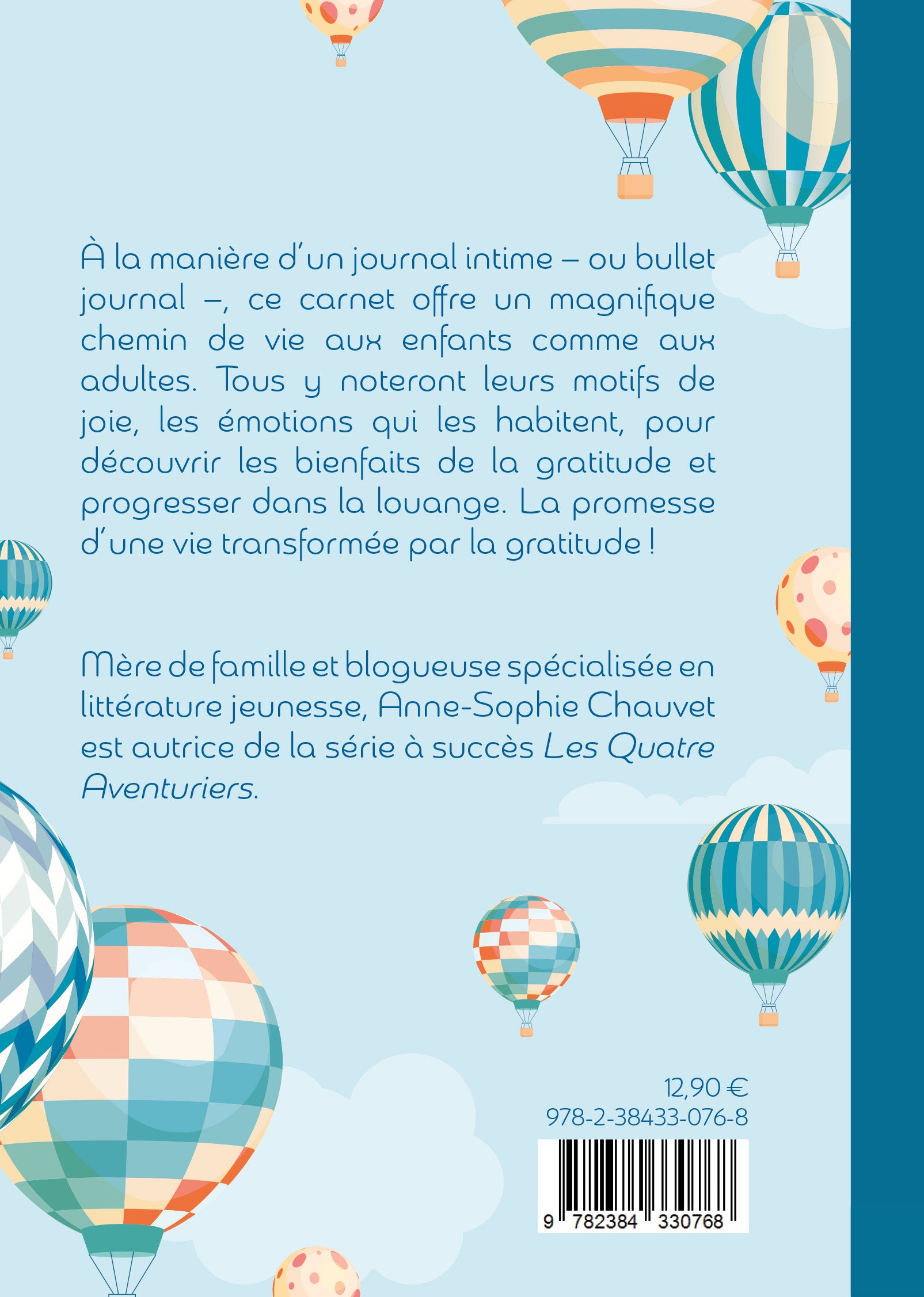 Mon carnet de gratitude - Mongolfières