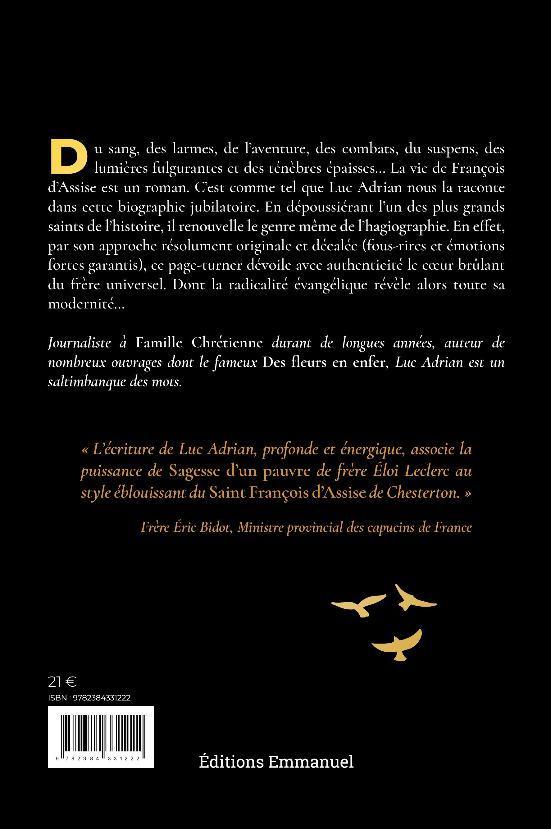 François d'Assise - Le chevalier sans armure