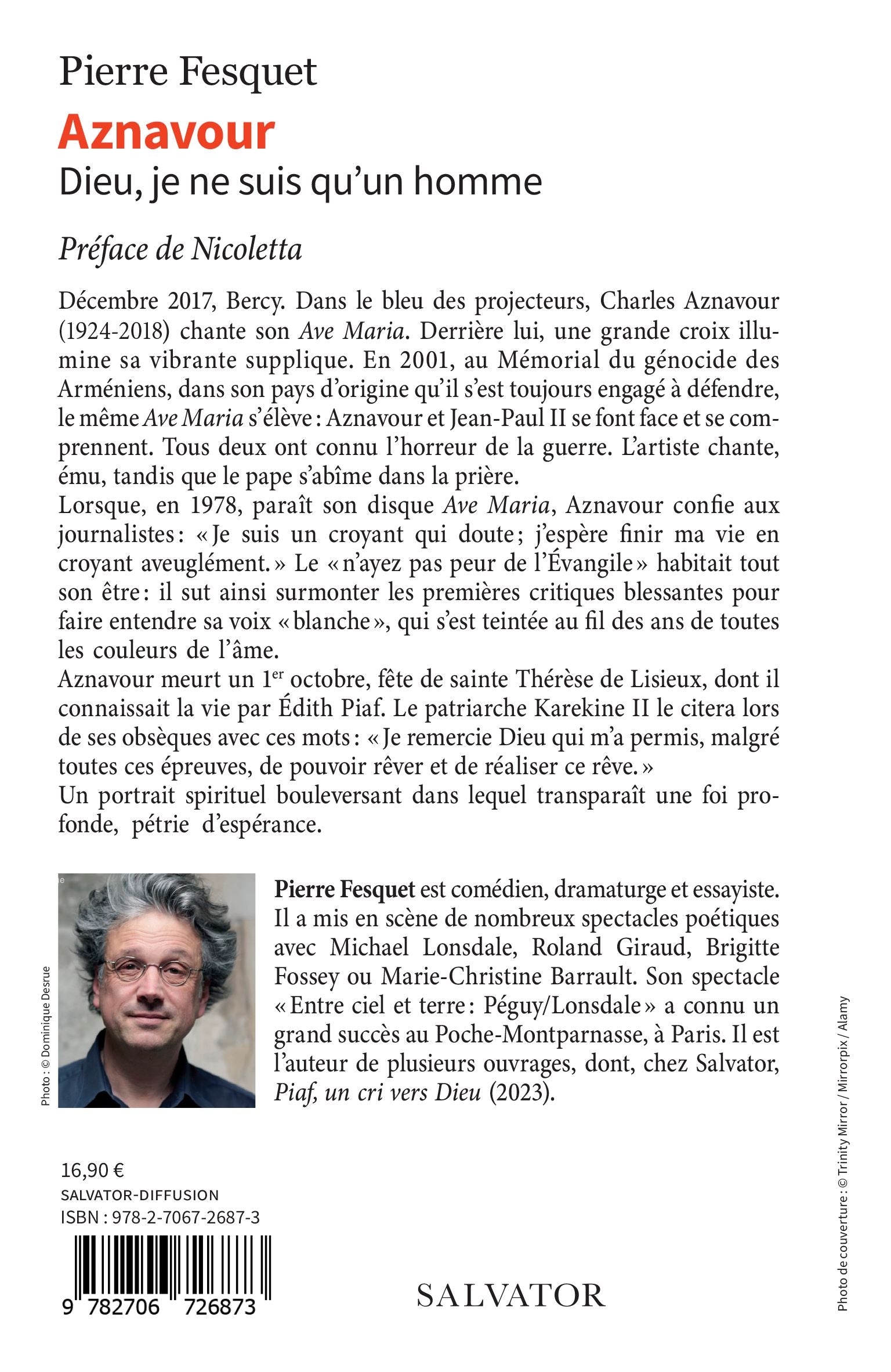 Aznavour - Dieu je ne suis qu'un homme