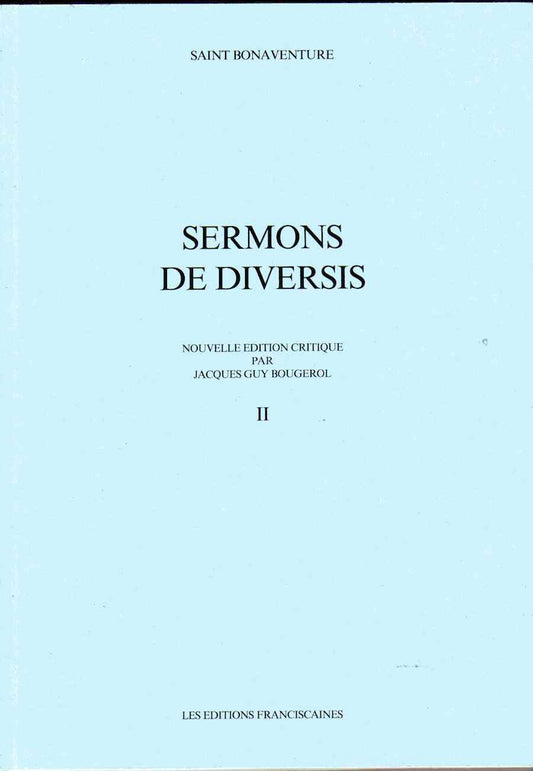 SERMONS DE DIVERSIS TOME 2