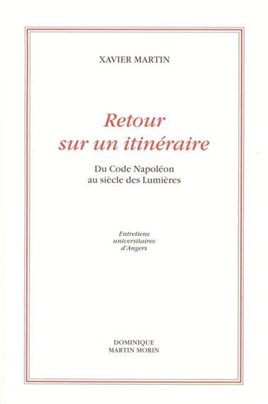 Retour sur un itinéraire