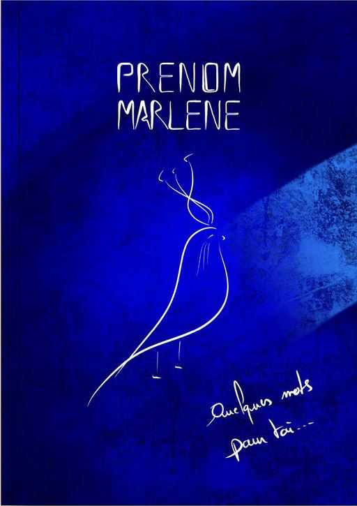 Prénom Marlène - Livret d'art