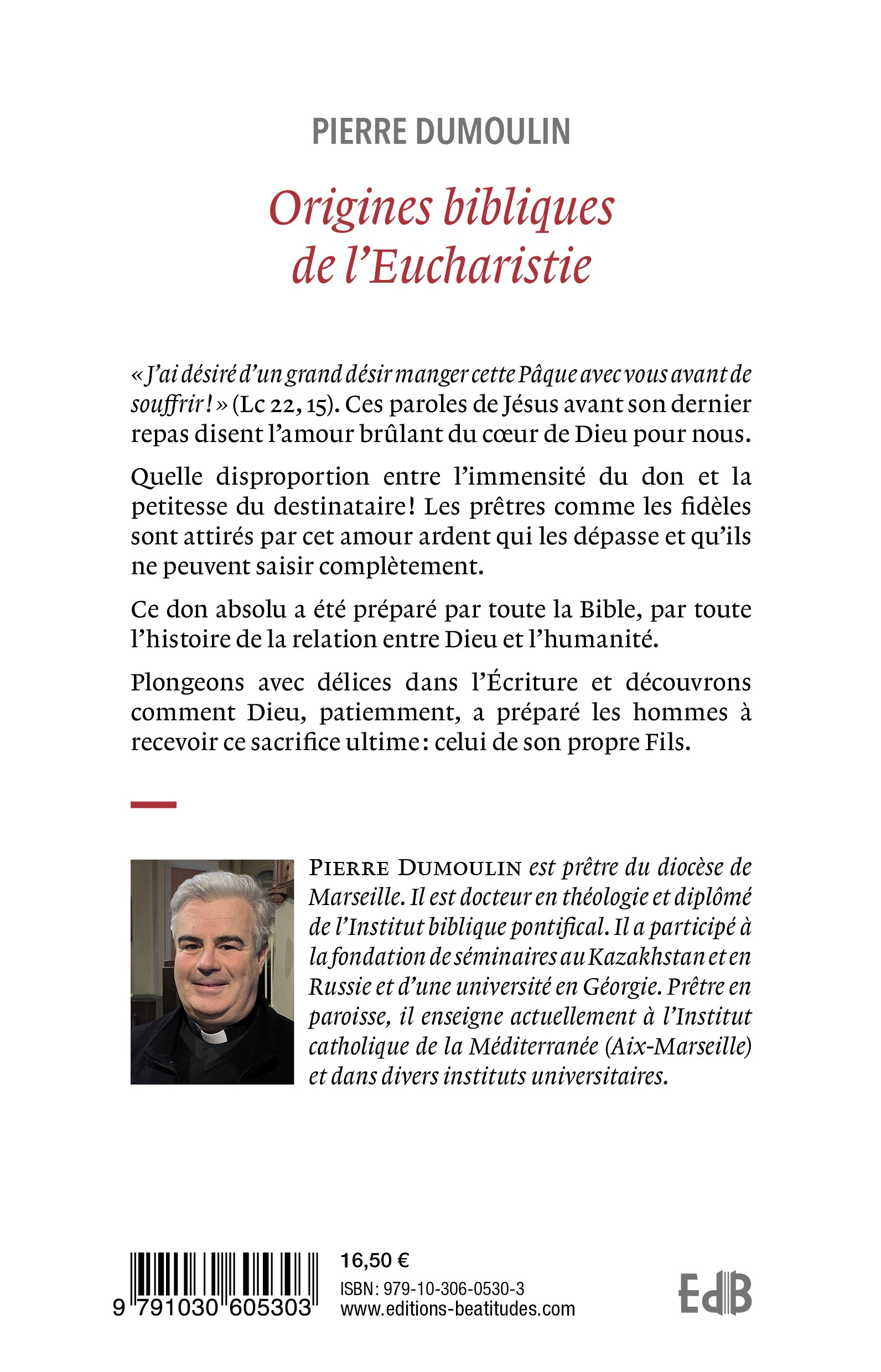 Origines bibliques de l'Eucharistie