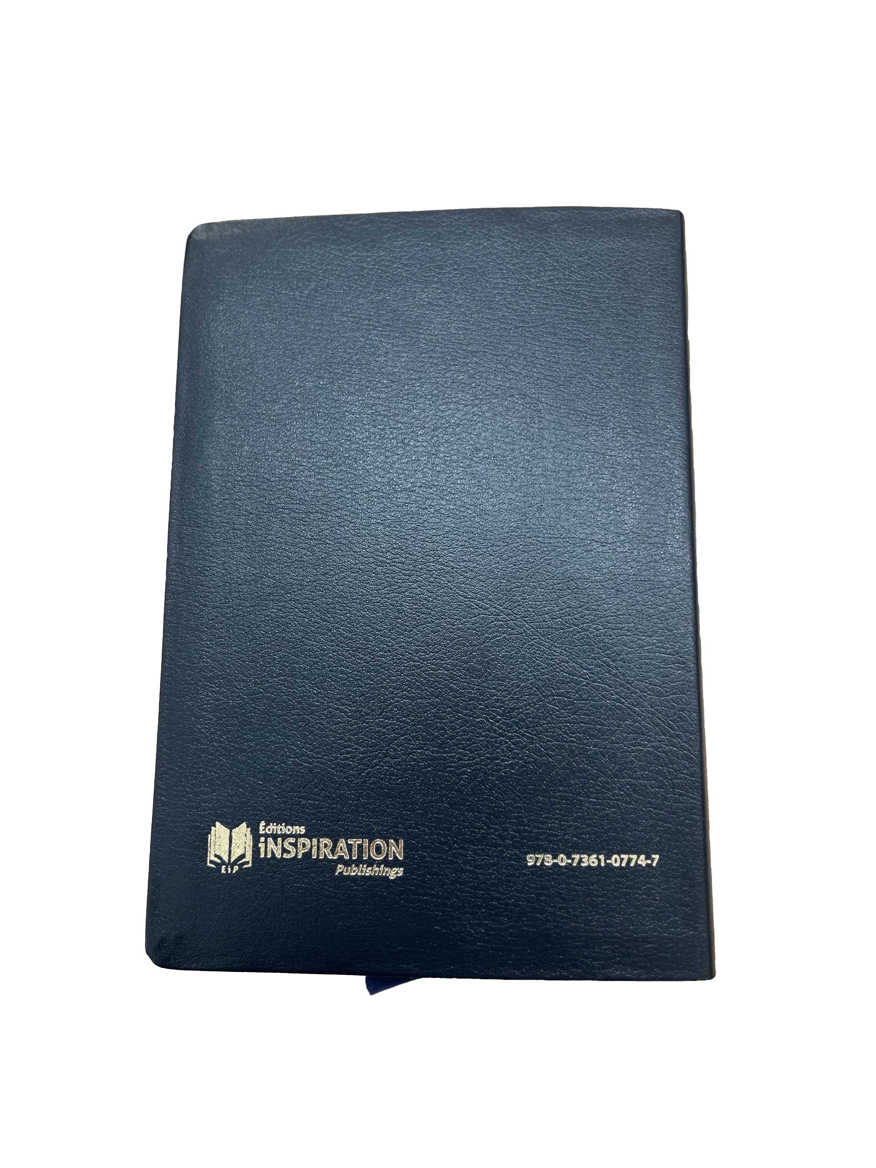 Bible Esprit et Vie | PU Souple Noir | Modèle 2025