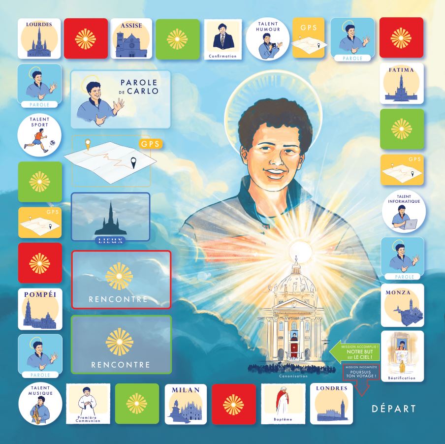 En route avec Carlo Acutis - Jeu