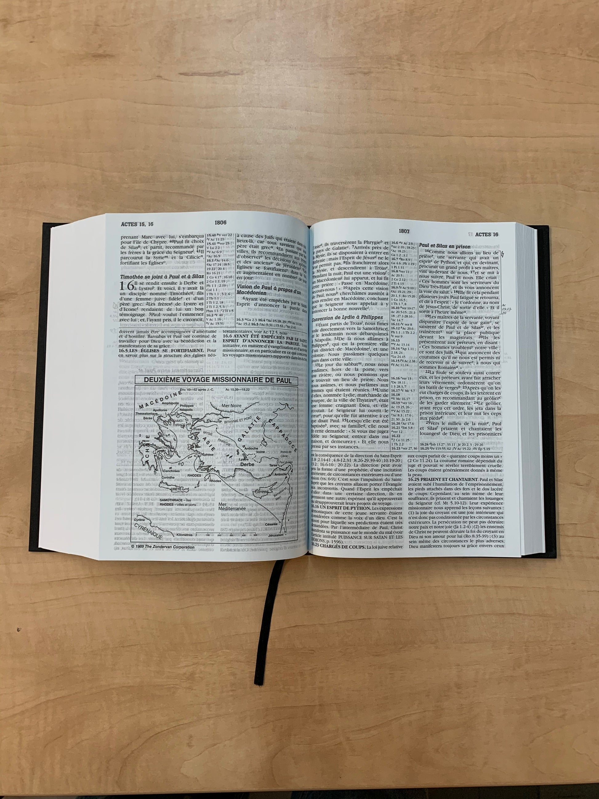 Bible Esprit et Vie couverture rigide noir - Boutique iNSPIRATION